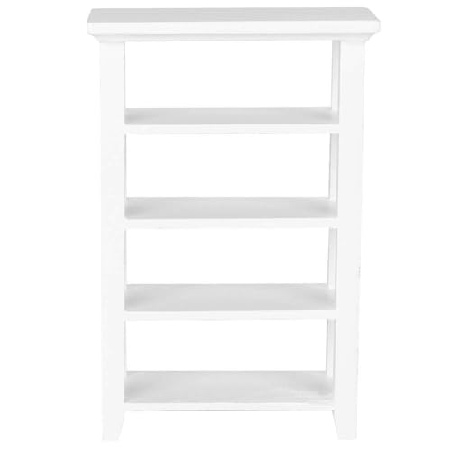 Hxhsgmeh Miniaturmöbelmodell, 4-Lagiges Regal, Präsentationsständer, 1:12 Puppenhausteile von Hxhsgmeh