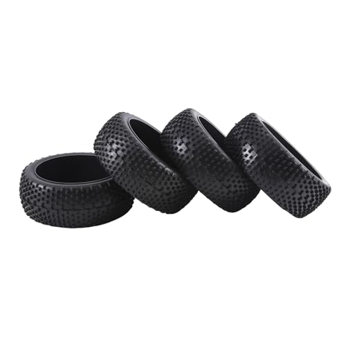 Hxhsgmeh RC 1:8 Off Road Car Gummireifen und Kunststofffelgen HUB HEX 17 mm 81-801 Teile, C von Hxhsgmeh