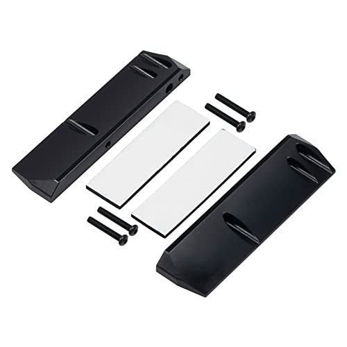 Hxhsgmeh Rock Sliders ESC-Batterieempfänger-Erweiterungsseitenplatte, Schwarze RC-Upgrade-Teile für TRX4M 1/18 RC Crawler Car von Hxhsgmeh