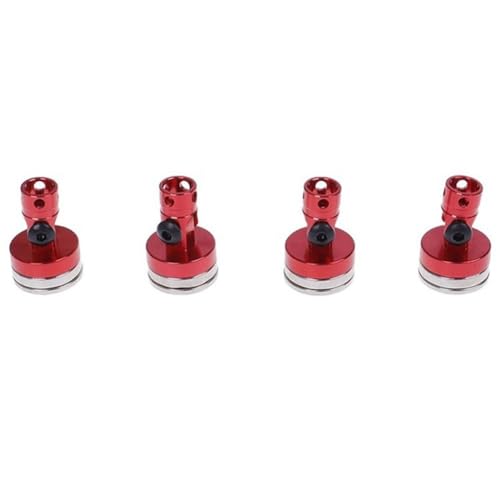Hxhsgmeh Rote, Unsichtbare, Magnetische Auto-Shell-Säule Aus Metall, RC-Auto-Shell-Befestigungssäule für 1/10 Axial SCX10 TRX4 D90 Redcat Hxhsgmeh Rote, Unsichtbare, Magnetische Auto-Shell-Säule Aus Metall, RC-Auto-Shell-Befestigungssäule für 1/10 Axial SCX10 TRX4 D90 Redcat von Hxhsgmeh