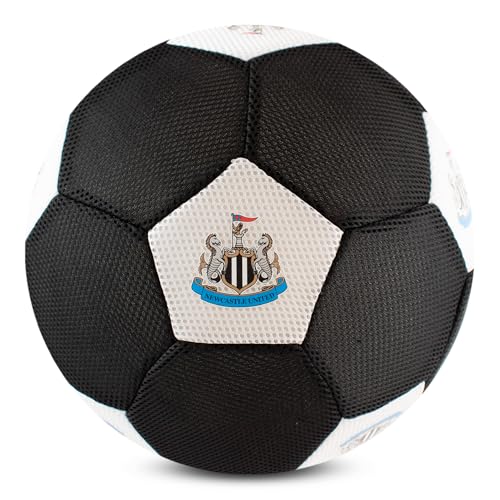 Hy-Pro Offiziell lizenzierter Newcastle United Fußball – Riesen 14 Zoll Mesh-Ball für Fußball & Multisport-Spiele drinnen und draußen – Weicher & Sprungfreudiger Ball mit Logo und Vereinsfarben Hy-Pro Offiziell lizenzierter Newcastle United Fußball – Riesen 14 Zoll Mesh-Ball für Fußball & Multisport-Spiele drinnen und draußen – Weicher & Sprungfreudiger Ball mit Logo und Vereinsfarben von Hy-Pro