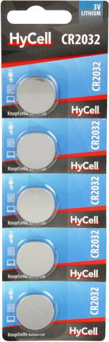HyCell Knopfzelle CR 2032 3V 5 St. 200 mAh Lithium CR2032 von HyCell