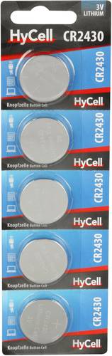 HyCell Knopfzelle CR 2430 3V 5 St. 300 mAh Lithium CR2430 von HyCell