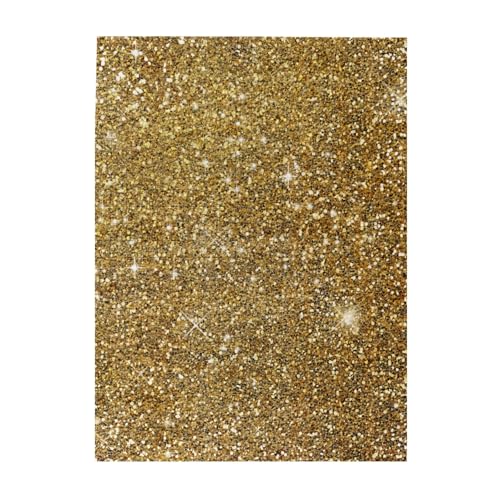 Puzzle 500 Teile für Erwachsene Familien Puzzlespiel für die ganze Familie Anspruchsvolle Puzzles,Gold Glitzer Funkeln Glitzernd Funkelnd Puzzle 500 Teile für Erwachsene Familien Puzzlespiel für die ganze Familie Anspruchsvolle Puzzles,Gold Glitzer Funkeln Glitzernd Funkelnd von Hyaszst