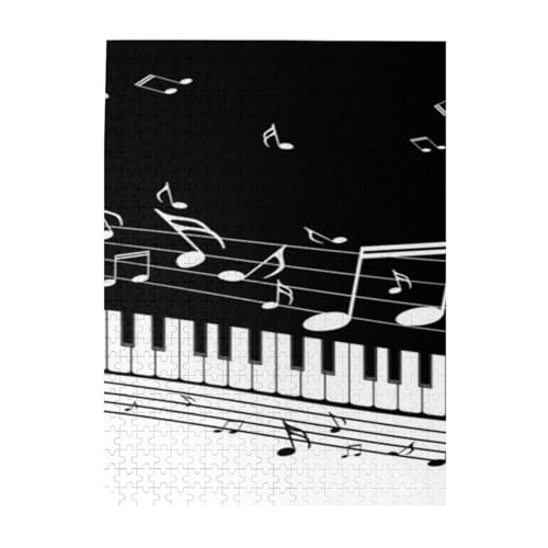 Puzzle 500 Teile für Erwachsene Familien Puzzlespiel für die ganze Familie Anspruchsvolle Puzzles,Klaviertasten mit Musik Puzzle 500 Teile für Erwachsene Familien Puzzlespiel für die ganze Familie Anspruchsvolle Puzzles,Klaviertasten mit Musik von Hyaszst
