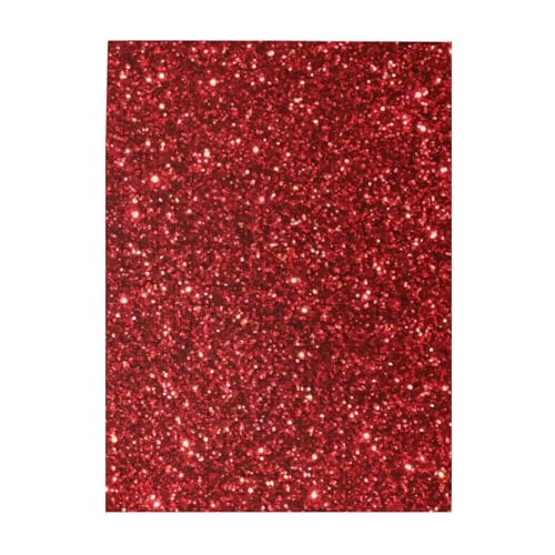 Puzzle 500 Teile für Erwachsene Familien Puzzlespiel für die ganze Familie Anspruchsvolle Puzzles,Roter Glitzermusterdruck Puzzle 500 Teile für Erwachsene Familien Puzzlespiel für die ganze Familie Anspruchsvolle Puzzles,Roter Glitzermusterdruck von Hyaszst