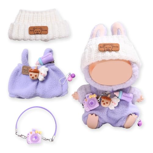 Kleidung, Puppenzubehör, Puppenkleidung, DIY Monster Outfit Zubehör, Kleidung für Puppe, für 17cm Puppen Bekleidung Geschenke für Sammler(B) von Hyfkjdm