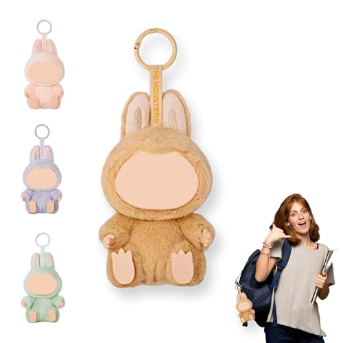 Labubu Puppe, 16 cm Labubu Kuscheltier Keychains, Labubu Monsteres Plüschtier, Labubu Monster Anhänger, Labubu Schlüsselanhänger, Labubu Plushdoll, Geeignet für Schulranzen Dekoration Anhänger(C) Labubu Puppe, 16 cm Labubu Kuscheltier Keychains, Labubu Monsteres Plüschtier, Labubu Monster Anhänger, Labubu Schlüsselanhänger, Labubu Plushdoll, Geeignet für Schulranzen Dekoration Anhänger(C) von Hyfkjdm