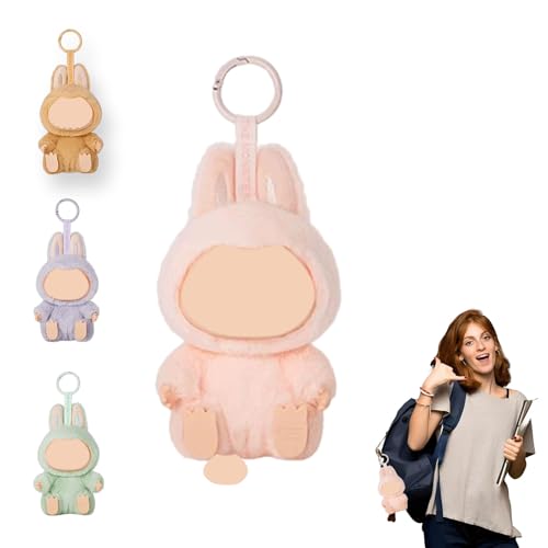 Labubu Puppe, 16 cm Labubu Kuscheltier Keychains, Labubu Monsteres Plüschtier, Labubu Monster Anhänger, Labubu Schlüsselanhänger, Labubu Plushdoll, Geeignet für Schulranzen Dekoration AnhäNger(A) Labubu Puppe, 16 cm Labubu Kuscheltier Keychains, Labubu Monsteres Plüschtier, Labubu Monster Anhänger, Labubu Schlüsselanhänger, Labubu Plushdoll, Geeignet für Schulranzen Dekoration AnhäNger(A) von Hyfkjdm