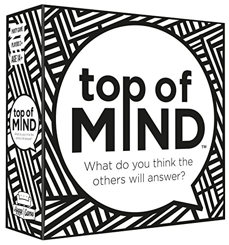 Hygge Games Top of Mind - What do You Think The Others Will Answer? - Familienspiel, Schwarz und Weiß, Boxgröße: 14 x 14 x 4 cm Hygge Games Top of Mind - What do You Think The Others Will Answer? - Familienspiel, Schwarz und Weiß, Boxgröße: 14 x 14 x 4 cm von Hygge Games