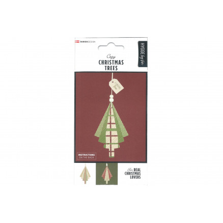 Hygge bei Vivi Ornamente Weihnachtsbäume traditionell Farbenmix - 6 Stk Hygge bei Vivi Ornamente Weihnachtsbäume traditionell Farbenmix - 6 Stk von Hygge by Vivi