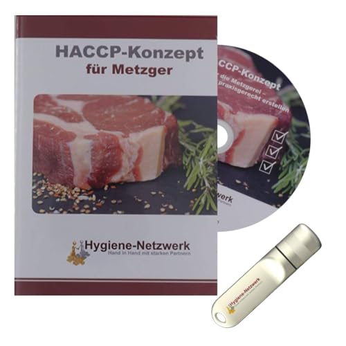 Hygiene Netzwerk HACCP-Konzept für Metzger | Checklisten & Arbeitsanweisungen | Metzgerei | Hygieneschulung | Infektionsschutzgesetz Schulung | Power-Point-Präsentation auf CD oder USB-Stick Hygiene Netzwerk HACCP-Konzept für Metzger | Checklisten & Arbeitsanweisungen | Metzgerei | Hygieneschulung | Infektionsschutzgesetz Schulung | Power-Point-Präsentation auf CD oder USB-Stick von Hygiene-Netzwerk profiline
