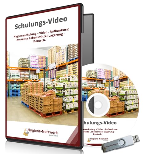 Hygieneschulung als Schulungsvideo. Aufbaukurs korrekte Lebensmittel-Lagerung. Schulung auf Deutsch inkl. ausfüllbare Zertifikate Hygieneschulung als Schulungsvideo. Aufbaukurs korrekte Lebensmittel-Lagerung. Schulung auf Deutsch inkl. ausfüllbare Zertifikate von Hygiene-Netzwerk profiline