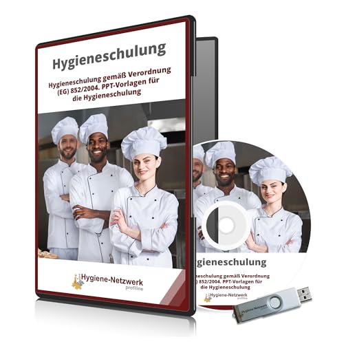 Hygieneschulung gemäß Verordnung EG 852/2004. PPT-Vorlagen für die Hygieneschulung. von Hygiene-Netzwerk profiline