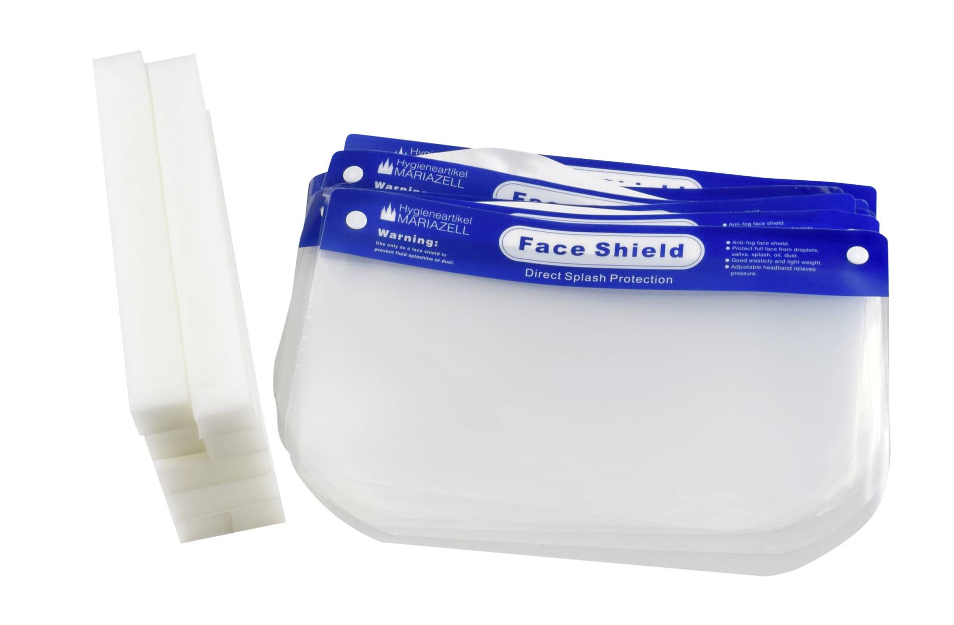 Gesichtsvisier - Set 10 Gesichtsvisier - Set 10 von Hygieneartikel Mariazell