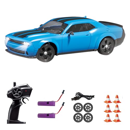 Hylukon Ferngesteuertes Drift Auto, 2,4 GHz RC Drift Car 4WD Elektro-Ferngesteuertes Auto mit LED-Leuchten, RC Auto Drift Car für Erwachsene Jungen und Mädchen Geburtstagsgeschenk Hylukon Ferngesteuertes Drift Auto, 2,4 GHz RC Drift Car 4WD Elektro-Ferngesteuertes Auto mit LED-Leuchten, RC Auto Drift Car für Erwachsene Jungen und Mädchen Geburtstagsgeschenk von Hylukon