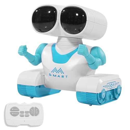 Hylukon Roboterspielzeug, wiederaufladbare ferngesteuerte Roboter Hund für Kinder mit automatischer Vorführung, flexiblem Kopf und Händen, Musik, LED-Augen, Roboter Hund Geburtstagsgeschenk Hylukon Roboterspielzeug, wiederaufladbare ferngesteuerte Roboter Hund für Kinder mit automatischer Vorführung, flexiblem Kopf und Händen, Musik, LED-Augen, Roboter Hund Geburtstagsgeschenk von Hylukon