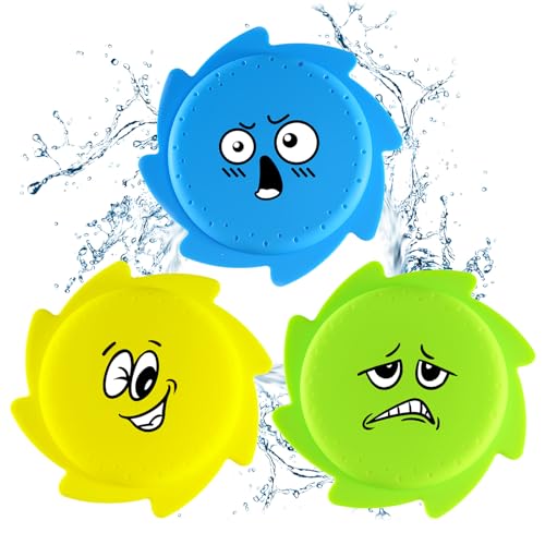 Hyran 3 Stück Wasser Frisbee Soft aus Silikon – Wasserspielzeug für Kinder, Pool & Strand Spielzeug – Extra Weicher Frisbee Kinder für Sommer Outdoor Spaß Hyran 3 Stück Wasser Frisbee Soft aus Silikon – Wasserspielzeug für Kinder, Pool & Strand Spielzeug – Extra Weicher Frisbee Kinder für Sommer Outdoor Spaß von Hyran