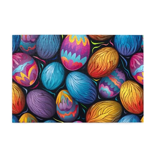 Hytter 1000 Teile Puzzles, buntes Osterei-Muster, pädagogische, intellektuelle Holzpuzzles, lustige Puzzles, Stressabbau-Spiel Hytter 1000 Teile Puzzles, buntes Osterei-Muster, pädagogische, intellektuelle Holzpuzzles, lustige Puzzles, Stressabbau-Spiel von Hytter