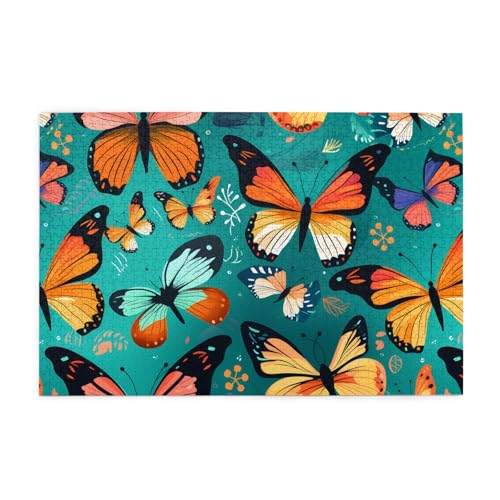 Hytter 1000 Teile Puzzles, buntes Schmetterlingsmuster, pädagogische intellektuelle Holzpuzzles, lustige Puzzles, Stressabbau-Spiel Hytter 1000 Teile Puzzles, buntes Schmetterlingsmuster, pädagogische intellektuelle Holzpuzzles, lustige Puzzles, Stressabbau-Spiel von Hytter