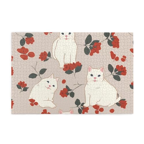 Jigsaw Puzzles1000 Teile Hytter Katze Muster Pädagogische Intellektuelle Holzpuzzles Lustige Puzzles Stressabbau Spiel Jigsaw Puzzles1000 Teile Hytter Katze Muster Pädagogische Intellektuelle Holzpuzzles Lustige Puzzles Stressabbau Spiel von Hytter