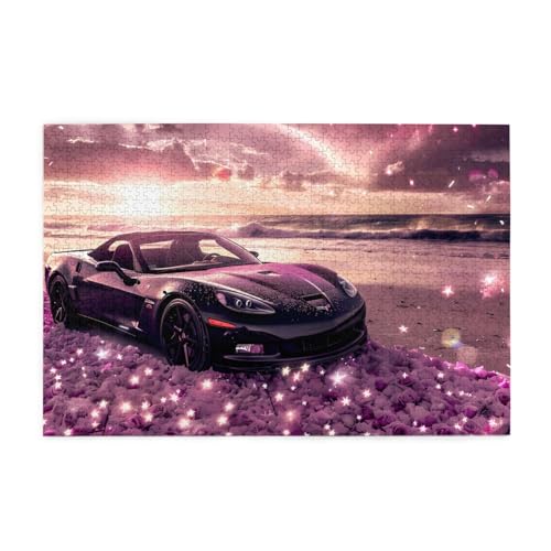 Jigsaw Puzzles1000 Teile Hytter Sportwagen am Meer Muster Pädagogische Intellektuelle Holzpuzzles Lustige Puzzles Stressabbau Spiel Jigsaw Puzzles1000 Teile Hytter Sportwagen am Meer Muster Pädagogische Intellektuelle Holzpuzzles Lustige Puzzles Stressabbau Spiel von Hytter