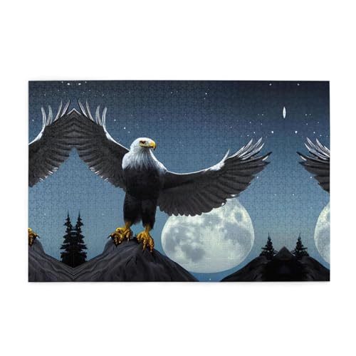 Puzzles1000 Teile Hytter Adler unter den Sternen Muster Pädagogische Intellektuelle Holzpuzzles Lustige Puzzles Stressabbau-Spiel Puzzles1000 Teile Hytter Adler unter den Sternen Muster Pädagogische Intellektuelle Holzpuzzles Lustige Puzzles Stressabbau-Spiel von Hytter