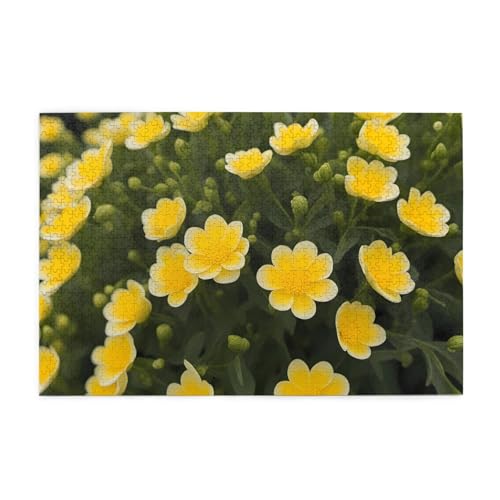 Puzzles1000 Teile Hytter Blühendes gelbes Blumenmuster Pädagogisches Intellektuelles Holzpuzzles, lustige Puzzles, Stressabbau-Spiel Puzzles1000 Teile Hytter Blühendes gelbes Blumenmuster Pädagogisches Intellektuelles Holzpuzzles, lustige Puzzles, Stressabbau-Spiel von Hytter