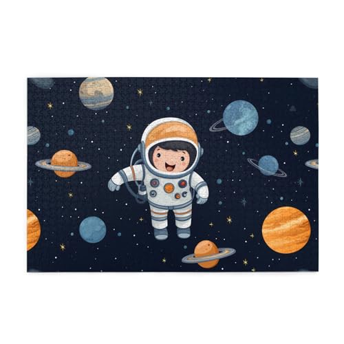 Puzzles1000 Teile Hytter Galaxie Astronaut Muster Pädagogische Intellektuelle Holzpuzzles Lustige Puzzles Stressabbau-Spiel Puzzles1000 Teile Hytter Galaxie Astronaut Muster Pädagogische Intellektuelle Holzpuzzles Lustige Puzzles Stressabbau-Spiel von Hytter