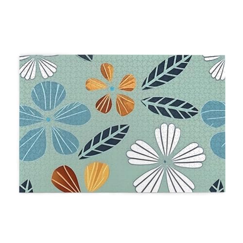 Puzzles1000 Teile Hytter Hellfarbiges Blumenmuster Pädagogische Intellektuelle Holzpuzzles Lustige Puzzles Stressabbau-Spiel Puzzles1000 Teile Hytter Hellfarbiges Blumenmuster Pädagogische Intellektuelle Holzpuzzles Lustige Puzzles Stressabbau-Spiel von Hytter