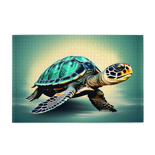 Puzzles1000 Teile Hytter Meeresschildkröte Muster Pädagogische Intellektuelle Holzpuzzles Lustige Puzzles Stressabbau-Spiel Puzzles1000 Teile Hytter Meeresschildkröte Muster Pädagogische Intellektuelle Holzpuzzles Lustige Puzzles Stressabbau-Spiel von Hytter