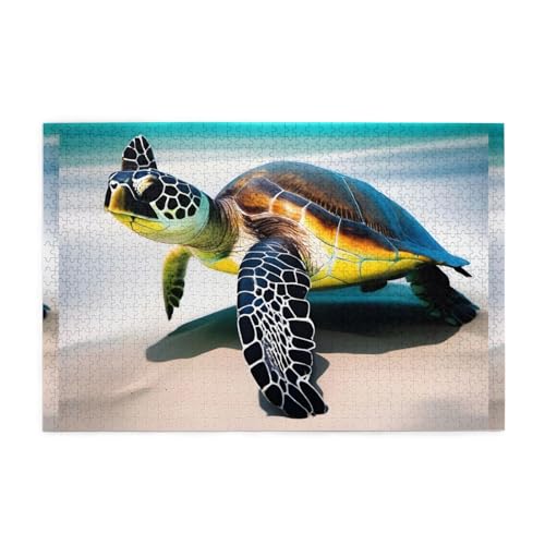 Puzzles1000 Teile Hytter Meeresschildkröten Muster Pädagogische Intellektuelle Holzpuzzles Lustige Puzzles Stressabbau-Spiel Puzzles1000 Teile Hytter Meeresschildkröten Muster Pädagogische Intellektuelle Holzpuzzles Lustige Puzzles Stressabbau-Spiel von Hytter