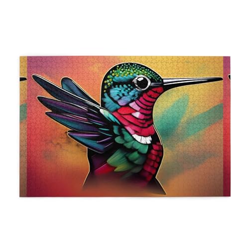 Puzzles1000 Teile Hytter Neuheit Kolibri Muster Pädagogische Intellektuelle Holzpuzzles Lustige Puzzles Stressabbau Spiel Puzzles1000 Teile Hytter Neuheit Kolibri Muster Pädagogische Intellektuelle Holzpuzzles Lustige Puzzles Stressabbau Spiel von Hytter