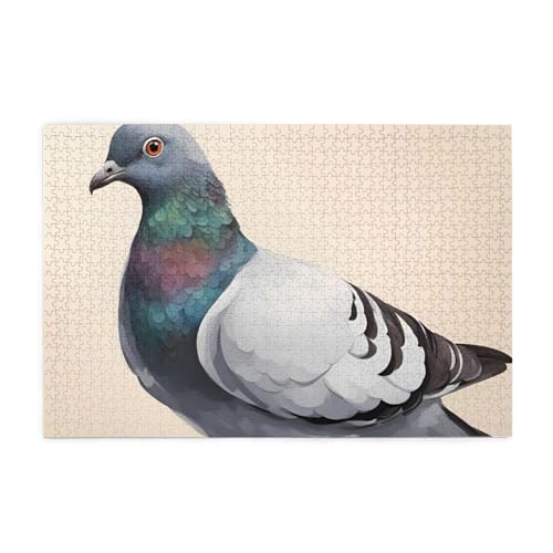 Puzzles1000 Teile Hytter Niedliches Taubenmuster Pädagogische Intellektuelle Holzpuzzles Lustige Puzzles Stressabbau-Spiel Puzzles1000 Teile Hytter Niedliches Taubenmuster Pädagogische Intellektuelle Holzpuzzles Lustige Puzzles Stressabbau-Spiel von Hytter