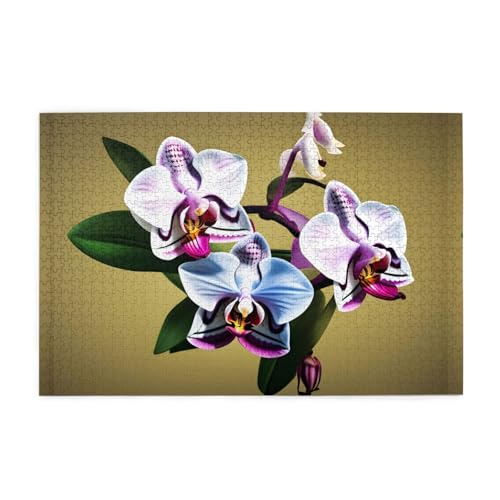 Puzzles1000 Teile Hytter Orchideenmuster Pädagogische Intellektuelle Holzpuzzles Lustige Puzzles Stressabbau-Spiel Puzzles1000 Teile Hytter Orchideenmuster Pädagogische Intellektuelle Holzpuzzles Lustige Puzzles Stressabbau-Spiel von Hytter