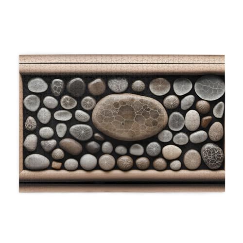 Puzzles1000 Teile Hytter Petoskey Steinmuster Pädagogische Intellektuelle Holzpuzzles Lustige Puzzles Stressabbau-Spiel Puzzles1000 Teile Hytter Petoskey Steinmuster Pädagogische Intellektuelle Holzpuzzles Lustige Puzzles Stressabbau-Spiel von Hytter