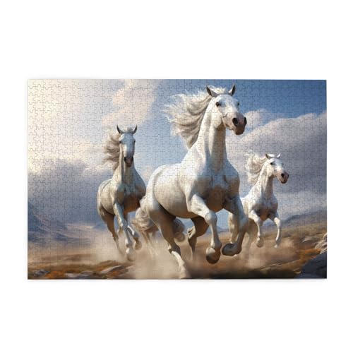 Puzzles1000 Teile Hytter Pferde Muster Pädagogische Intellektuelle Holzpuzzles Lustige Puzzles Stressabbau-Spiel Puzzles1000 Teile Hytter Pferde Muster Pädagogische Intellektuelle Holzpuzzles Lustige Puzzles Stressabbau-Spiel von Hytter