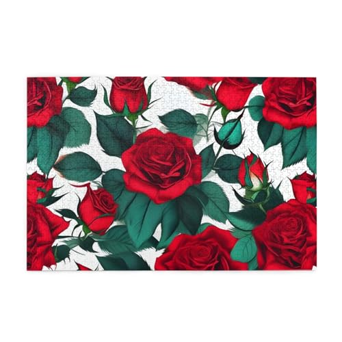 Puzzles1000 Teile Hytter Rosen Blumenmuster Pädagogische Intellektuelle Holzpuzzles Lustige Puzzles Stressabbau Spiel Puzzles1000 Teile Hytter Rosen Blumenmuster Pädagogische Intellektuelle Holzpuzzles Lustige Puzzles Stressabbau Spiel von Hytter