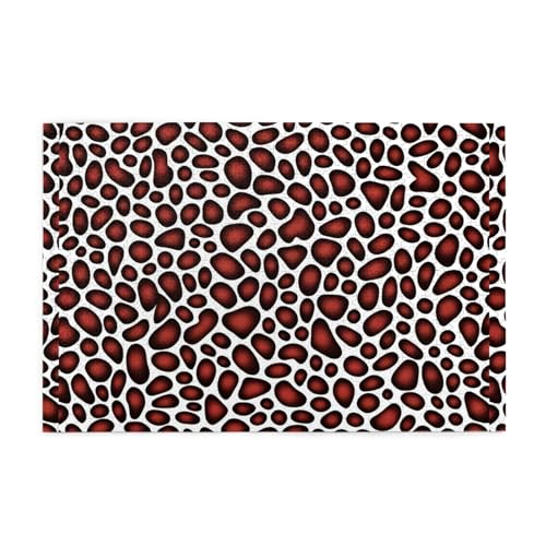 Puzzles1000 Teile Hytter Rot Leopardenmuster Pädagogische Intellektuelle Holzpuzzles Lustige Puzzles Stressabbau-Spiel Puzzles1000 Teile Hytter Rot Leopardenmuster Pädagogische Intellektuelle Holzpuzzles Lustige Puzzles Stressabbau-Spiel von Hytter