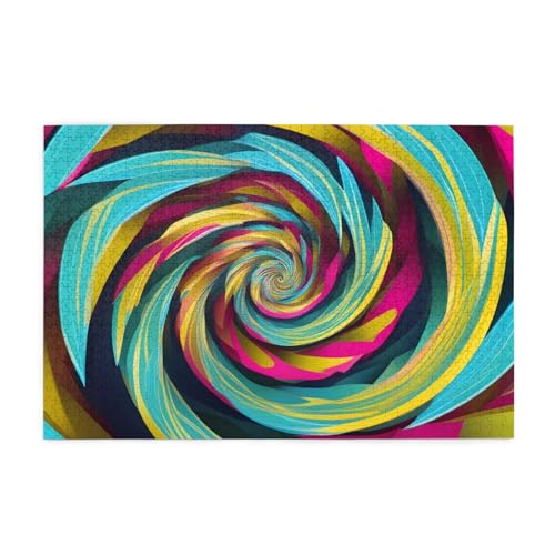 Puzzles1000 Teile Hytter Spirale Optische Täuschung GIF Muster Pädagogische Intellektuelle Holzpuzzles Lustige Puzzles Stressabbau-Spiel Puzzles1000 Teile Hytter Spirale Optische Täuschung GIF Muster Pädagogische Intellektuelle Holzpuzzles Lustige Puzzles Stressabbau-Spiel von Hytter