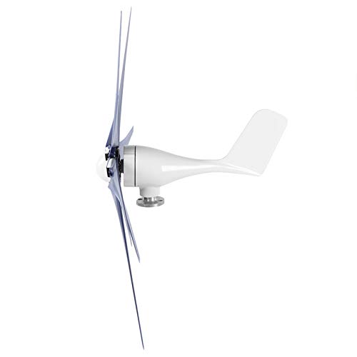 Hyuduo 6 Vane/Wing Windmill Turbines Kit mit Motor, für Boote, Terrassen, Kabinen oder Mobilhäuser Ladung, Einfache Installation, Nutzung mit Starker Windenergie, Niedriger Schwingung, Langsames (48V) Hyuduo 6 Vane/Wing Windmill Turbines Kit mit Motor, für Boote, Terrassen, Kabinen oder Mobilhäuser Ladung, Einfache Installation, Nutzung mit Starker Windenergie, Niedriger Schwingung, Langsames (48V) von Hyuduo