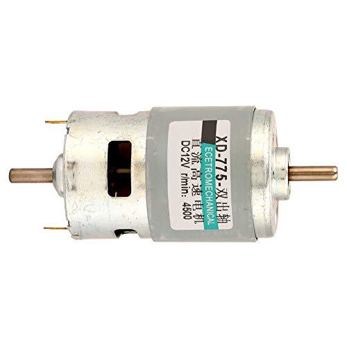 Hyuduo 775 24 V9000 U/Min Motor mit Starker CC -Motorleitfähigkeitsunterstützung für Elektronische Produkte und Automobilgeräte (12V4500RPM Keine Halterung) von Hyuduo
