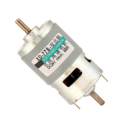 Hyuduo 775 24 V9000 U/Min Motor mit Starker CC -Motorleitfähigkeitsunterstützung für Elektronische Produkte und Automobilgeräte (24v9000 RPM Keine Halterung) von Hyuduo