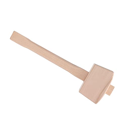 Hyuduo Hölzerne Schlägelhallungen Langlebiger Leichter Buche Carpenter Holzhammer für Einfache Tischlerarbeiten Hyuduo Hölzerne Schlägelhallungen Langlebiger Leichter Buche Carpenter Holzhammer für Einfache Tischlerarbeiten von Hyuduo