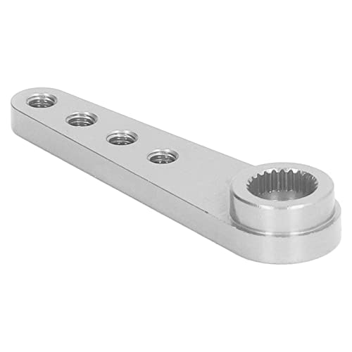 Hyuduo Präzisions -Aluminium -Servohorn Verlängerte 25 jährige Lenkarm für RC Autos (Silver) von Hyuduo