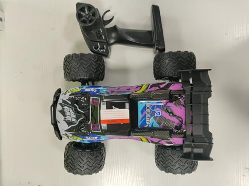 Hyunlai Ferngesteuertes Auto 1:16, 2.4 GHz RC Offroad Truck Auto mit 2 Wiederaufladbaren Batterien, 40 KM/H, 4WD RC Monstertruck Spielzeug Outdoor, Geschenk für Junge ab 8+ Jahre und Erwachsene von Hyunlai