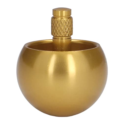 2 Stück Metall Flip Over Top Tippe Top Edelstahl Kreisel Spielzeug Geschenk Gyroskope Edelstahl Automatische Flip Pilzform Metall Top mit Aufbewahrungstasche(Gold) von Hztyyier