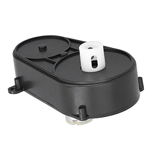 Hztyyier 12 V RS380 Motorgrosselektor -Lenkgetriebe mit Nylonkopplung Kupfermotor für Kinderauto (Modell B (12v6600 U/min)) von Hztyyier