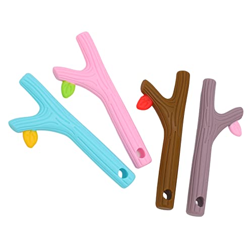 Hztyyier Babys Zahnen Stick Kauen Strohspielzeug Food Grade Silicon Teether Funfle Design für Einfache Grip für Neugeborene Sicheres Silikonmaterial Hztyyier Babys Zahnen Stick Kauen Strohspielzeug Food Grade Silicon Teether Funfle Design für Einfache Grip für Neugeborene Sicheres Silikonmaterial von Hztyyier