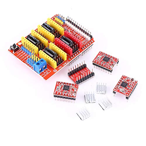Hztyyier CNC Expansion Board für Graveur 3D -Drucker, Abnehmbarer A4988 oder DRV8825 -Sprungbrettfahrer Hztyyier CNC Expansion Board für Graveur 3D -Drucker, Abnehmbarer A4988 oder DRV8825 -Sprungbrettfahrer von Hztyyier